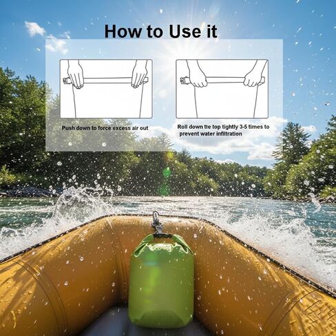 Stay Dry and Protected,Dry Bags with Assorted Colors for Kayaking, Boating, Camping, and Fishing in Saudi Arabia
