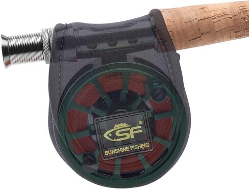 SF Fly Fishing Reel Case Pouch Cover Fit 5/6 wt in Saudi Arabia