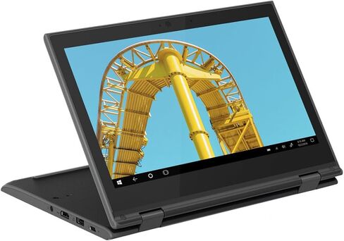 Lenovo Touchscreen Laptop 300e Chromebook Gen2، كمبيوتر Chromebook 11.6 بوصة 2 في 1، معالج Intel N4020، ذاكرة الوصول العشوائي 4 جيجابايت، 32 جيجابايت SSD، لوحة مفاتيح يابانية، نظام تشغيل Chrome (متجدد) in Kuwait