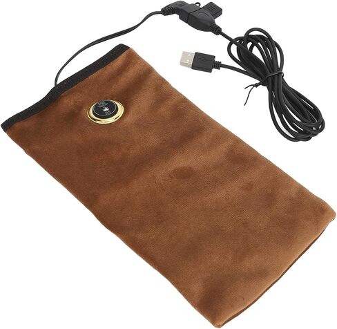 USB Heated Hand Warmer, 3 Temperature Adjustable Electric Handwarmer Pouch with Hot Compress Function, for Cold Winter Use Home Office Field in Kuwait