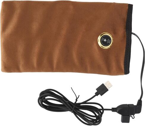 USB Heated Hand Warmer, 3 Temperature Adjustable Electric Handwarmer Pouch with Hot Compress Function, for Cold Winter Use Home Office Field in Kuwait