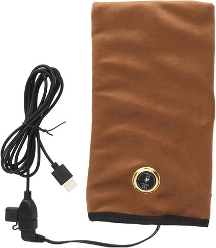 USB Heated Hand Warmer, 3 Temperature Adjustable Electric Handwarmer Pouch with Hot Compress Function, for Cold Winter Use Home Office Field in Kuwait
