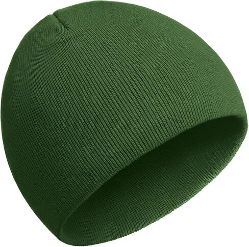 ROYBENS 100% Cotton No Cuff Beanie Hat Men Women, Fisherman Skull Cap in Kuwait