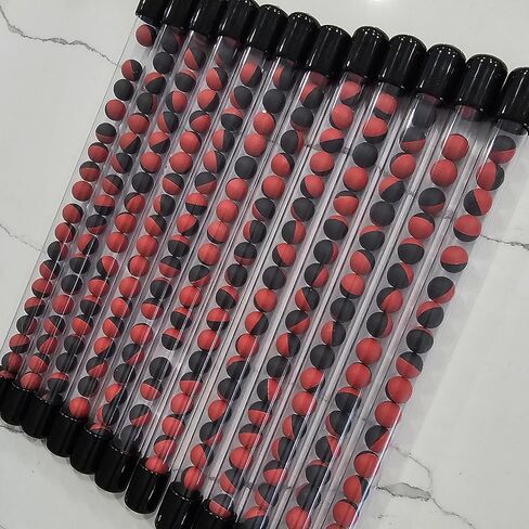 20 X Riot Balls Projectiles -Maximum Stopping Power Non-Lethal Pepper Spray & Tear Gas Blend Balls - Non Lethal Self Defense Projectile Rounds for Byrna Launchers, 0.43 Caliber - (20 Count) in Saudi Arabia