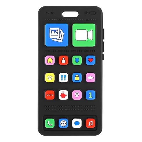 Baby Silicone Teething Toys, Phone and Remote Teether Toys for Toddlers 3-18 Months, Boys Girls Babies Teething Toy, Baby Chew Toy, Freezer BPA Free in Kuwait