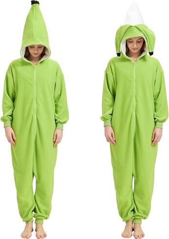 زي ثمار الموز البالغين مع قشر - هالوين تأثيري من قطعة واحدة من قطعة واحدة للرجال والنساء in Kuwait