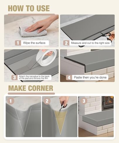 مدفأة للأطفال، وسادة حماية ناعمة لمقعد الأطفال مقاس 80 بوصة، وسادة حماية ممتصة للصدمات من الطوب الإسفنجي الذاكرة للأطفال الرضع والأطفال الصغار، رمادي in Kuwait