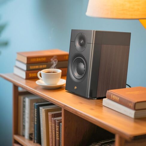 مكبرات صوت HiVi-Swans D3.1 MKII السلبية على رف الكتب، زوج مكبرات صوت منزلية ثنائية الاتجاه مقاس 6.5 بوصة - تحتاج إلى مكبر صوت أو جهاز استقبال للتشغيل in Saudi Arabia