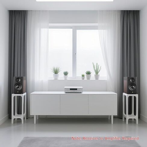 مكبرات صوت HiVi-Swans D3.1 MKII السلبية على رف الكتب، زوج مكبرات صوت منزلية ثنائية الاتجاه مقاس 6.5 بوصة - تحتاج إلى مكبر صوت أو جهاز استقبال للتشغيل in Saudi Arabia