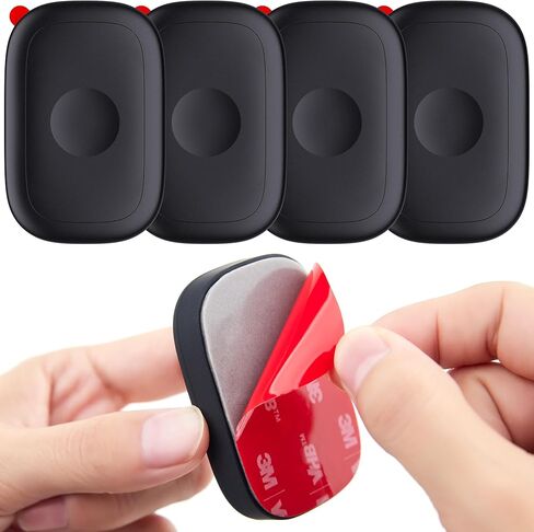 2 Pack for Tile Life360 Pro 2024 Tracker Adhesive Mount Holder with 3M Adhesive Sticker, Silicone Waterproof Tile Pro Case Cover Anti-Lost for Luggage, TV Remotes, Car, Bike, Drones, Purse in Saudi Arabia