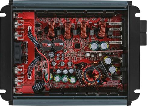DS18 VOC8LD-PK Ported Loaded Voceteo Enclosure Package with Dual 8" Mids, Dual 3.78" Tweeters, 4-Channel Full Range Amplifier & 12ft OFC Speakon Cable – Chuchero Speaker Box Bundle in Saudi Arabia