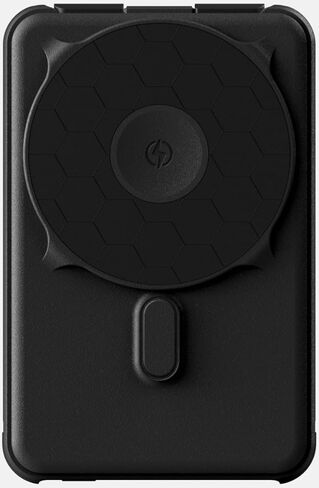 Ridge Magnetic Power Bank Fast Charging - Compatible with MagSafe - Portable Charger Power Bank - with Built in Cable and Wireless Charging, 5-in-1 Charging & Magnetic Attachment (Basecamp Orange) in Kuwait