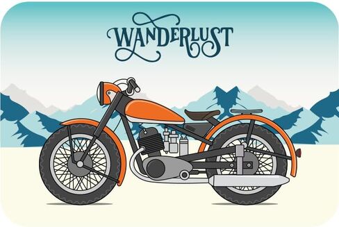 Wanderlust Sign in Saudi Arabia
