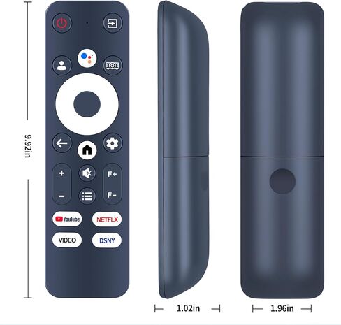 جهاز تحكم عن بعد صوتي جديد مناسب لجهاز عرض PUTRIMS 4K K12 مع مساعد Google الصوتي ووظيفة الصوت in Kuwait