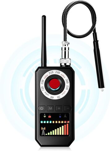 كاشفات الكاميرا الخفية، كاشفات الأخطاء، كاشف تعقب نظام تحديد المواقع العالمي (GPS)، قلم خصوصية البطل، كاشف الترددات اللاسلكية، كاشف مكافحة التجسس، كاشفات أجهزة الاستماع في السفر، السيارة، الحمام، المكتب، الفندق لحماية الخصوصية؛ (أسود) in Kuwait