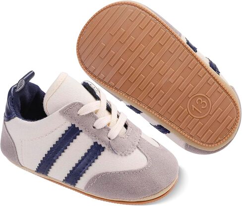 Adorable Baby Shoes for Boys Girls Non Slip Breathable Lightweight Infant Walking Shoes Comfy Pull On Newborn Baby Sneakers in Kuwait