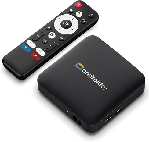 Android 14.0 TV Box 2025، 2GB RAM + 16GB ROM، إخراج فيديو 4K Ultra HD، جهاز بث التلفزيون المنزلي، دعم الصوت عن بعد، 2.4G/5G WiFi 4، 100M Ethernet، BT 4.0، Amlogic S905L23 رباعي النواة A53 in Kuwait