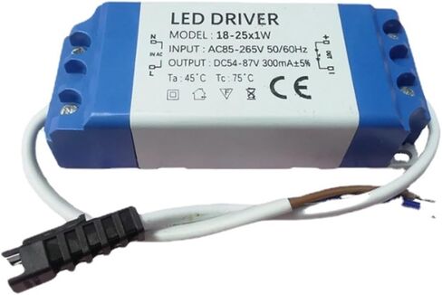 Supply 18-25W Plastic Shell Low PF Flicker-Free Constant Current Panel Light Downlight Spotlight Isolation Indoor LED Drive Power Supply(18-25W(260-280MA)) in Kuwait