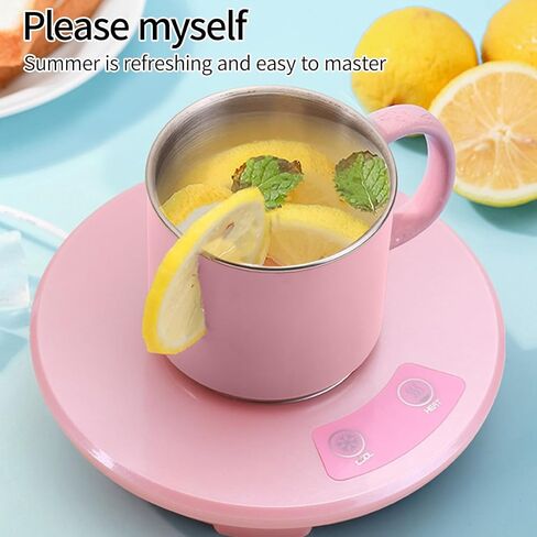 USB Coffee Mug Warmer with 55°C Constant Temperature Desktop Mug with Cool Heat Button for Desk Office in Saudi Arabia