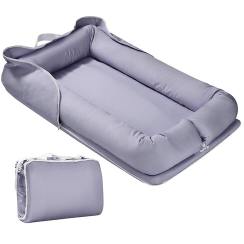 ميريرل كرسي أطفال لحديثي الولادة، وسادة للأطفال والرضع مع قطن ناعم، كرسي للرضع من عمر 0 ​​إلى 24 شهرًا، كرسي عش للأطفال، غطاء عش للهدايا الأساسية - نجمة in Kuwait