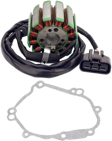 Generator Ignitor Stator Coil & Flywheel Rotor & Cover Gasket For YZF-R1 FZ8 FZ8N FZ8S FZ1 FZ1-N FZ1-S 5VY-154(1 Set) in Kuwait