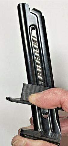 Browning Buckmark Speed ​​Loader لمجلات المصنع ذخيرة 22LR (أسود) صنع في الولايات المتحدة الأمريكية بواسطة قدامى المحاربين in Kuwait