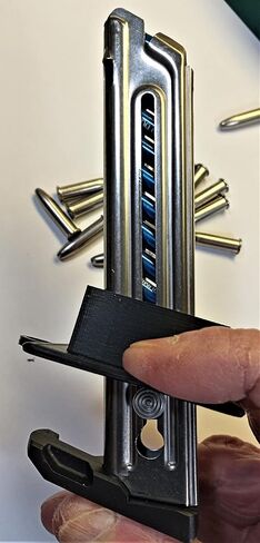 محمل السرعة مصنوع لمجلات مصنع Ruger Mark IV 22 22LR 22 LR Ammo Magazines باللون الأسود صنع في الولايات المتحدة الأمريكية بواسطة قدامى المحاربين in Kuwait