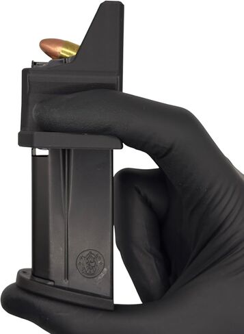 محمل السرعة لـ Smith & Wesson M&P Shield Plus 9 مم - محمل المجلات السريع والسهل - ملحقات لـ Shield Plus - أداة تحميل المجلات مع قبضة مريحة خالية من الألم in Saudi Arabia