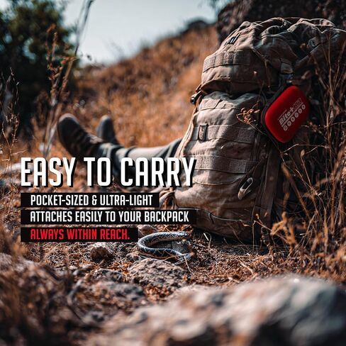 EVERLIT Bee Sting & Snake Bite Kit with Venom Extracto Pump, Essential First Aid Supplies, Insect Bug Outdoor Emergency Safety Kit for Hiking Backpacking Camping Fishing Travel in Saudi Arabia