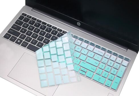 Keyboard Skin Compatible for HP OmniBook 5 16" AI Laptop 16-af 16-ag 16-bc 16z-ag100 16z-bc100 16-bc1047nr 16-af1037nr & OmniBook 3 AI 15-fn0087nr 15.6" (NOT fit 16-fb 14-he/fp/ha Series) (Black) in Saudi Arabia