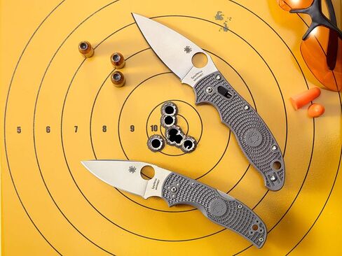 سكين جيب Spyderco Manix 2 قابل للطي مع شفرة فولاذية 3.3 بوصة CPM S30V ومقبض G-10 - سكين EDC للرجال والنساء، مثالي للصيد والتكتيكي والتخييم والبقاء على قيد الحياة والمشي لمسافات طويلة - PlainEdge - C101GPBBK2 in Kuwait