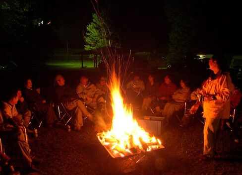 Campingmoon BBQ Grill Fire Pit قابلة للطي من الفولاذ المقاوم للصدأ - كبيرة جدًا MT-055 in Kuwait