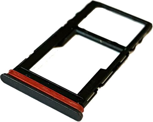 Single SIM Card Tray Slot Holder Micro SD Tray Replacement Parts for TCL 30 XL T671 T671G -Black in Saudi Arabia