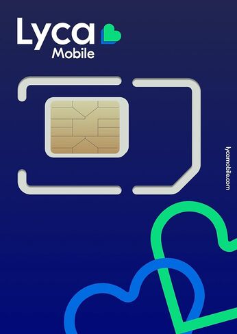 مجموعة بطاقات SIM مسبقة الدفع Lyca Mobile USA 5G/4G | نقاش ونصوص وبيانات غير محدودة على المستوى الوطني | اختر من بين الخطط غير المحدودة التي تبدأ من 10 دولارات شهريًا. in Saudi Arabia