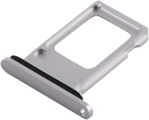 استبدال حامل صينية فتحة بطاقة SIM متوافق مع iPhone Xs MAX - متضمن. حشية مطاطية ودبوس Sim (فضي) in Kuwait