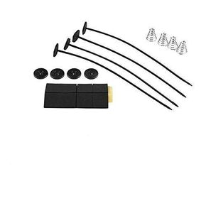 LTI-DIRECT Universal Fan Mount Kit for 7" 9" 10" 12" 14" 16" Electric Slim Fan Plastic Push Through Radiator Tie Strap (1 Pack)