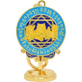 Feng Shui Three Celestial Guardians Keychain Harmony Wealth Porsperity Success Good Luck Amulet Christmas Gift W5468