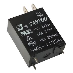 SMH-112DM 12VDC 16A 3Pins Electric Water Heater Microwave Oven General Relay