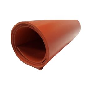 .125" 1" x 10' Industrial Silicone Rubber|Temperature-Resistant, Versatile, Durable & Flexible|Weatherproof, Gasketing|UV, Moisture Resistant