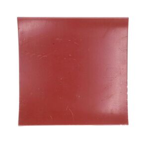 U-Turn Fasteners - SBR Red Rubber Sheet 1/8 Thick - 12 x 12 inch Red Rubber Gasket Material (1 Sheet)