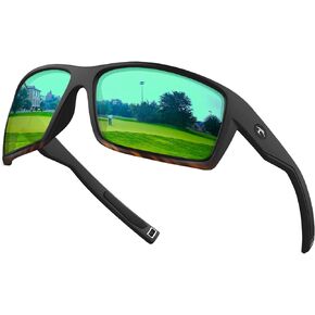 Konlley Sport Polarized Sunglasses for Men and Women, Running Fishing Cycling Driving Outdoor Sunglasses UV Protection