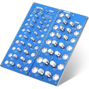 Aogbra 28 Nut and Bolt Thread Checker, Inch and Metric Thread Checker, Bolt Size and Thread Gauge, Bolt and Nut Identifier Gauge, Bolt Gauge (14 Inch and 14 Metric) in Kuwait