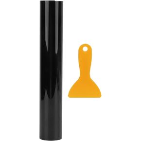 Windscreen Film, Universal 20x150cm Car Window Tint Film Block Windshield Sun Visor Strip with Scraper, Car Window Tint Window Privacy Film, DIY Professional Adhesive Window Tint
