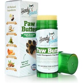 Handy Hound Dog Paw Balm – Ultimate Dog Paw Protector & Dry Skin Treatment - Nourishing Paw, Nose & Dry Skin Soother with Hemp & Calendula – Lick-Safe Paw Balm Dogs Trust - Made in The USA - 2 oz
