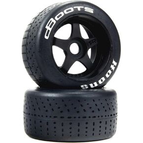 ARRMA dBoots Hoons 53/100 2.9 Tire Set Silver 5-Spoke (2), ARA550103