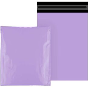 10 بوصة × 12 بوصة (25 سم × 31 سم) 200 قطعة من أكياس البوليستر الأرجوانية الأرجوانية من أكياس البريد البلاستيكية التعبئة والتغليف البريدية حقيبة شحن مقاومة للماء ومقاومة للتمزق، مغلف ذاتي اللصق قوي متعدد الأغراض صغير متوسط ​​كبير in Kuwait