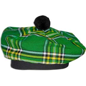 قبعة اسكتلندية تقليدية قبعة تام أو شاتنر تامي مصنوعة من صوف الأكريليك الترتان in Kuwait