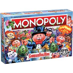 Monopoly Garbage Pail Kids | Based on Topps Company Garbage Pail Kids Trading Cards | Collectible Monopoly Game | Officially Licensed Garbage Pail Kids Game in Kuwait