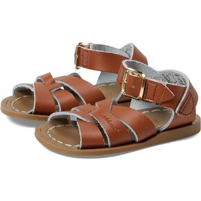 Salt Water Sandals by Hoy Shoes The Original Salt Water Hook & Loop (Infant/Toddler/Little Kid) Tan 7 Toddler M
