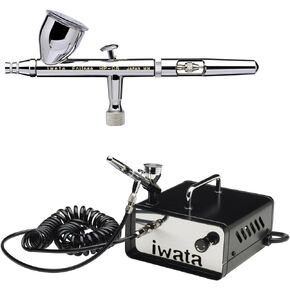 Iwata-Medea HP-CS .35mm Eclipse Airbrush W/ IS35 Ninja Jet Compressor